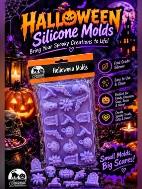 Halloween Silicone Molds - Purple